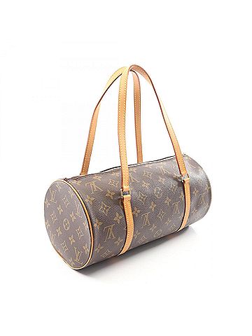 Louis Vuitton Louis Vuitton Papillon 30 Handbag, Coated Canvas and Leather, Monogram Pattern, Women's, Brown, M51385 (view 2)