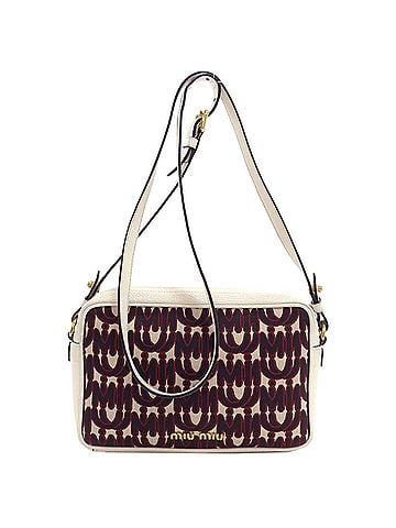 Miu Miu Miu Miu Miu Logo Shoulder Bag Leather Women's MIUMIU (view 2)