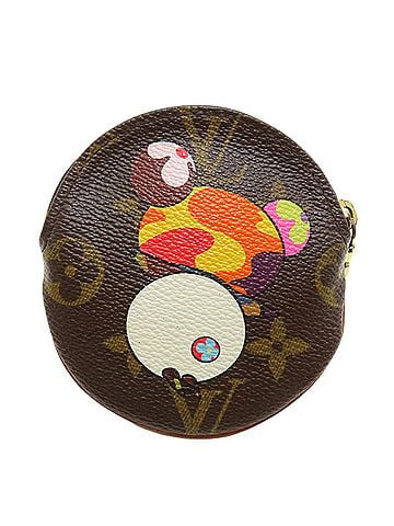 Louis Vuitton Louis Vuitton M61928 Porte Monnaie Rond Panda Takashi Murakami Collaboration Coin Case Monogram Canvas Women's LOUIS VUITTON (view 2)