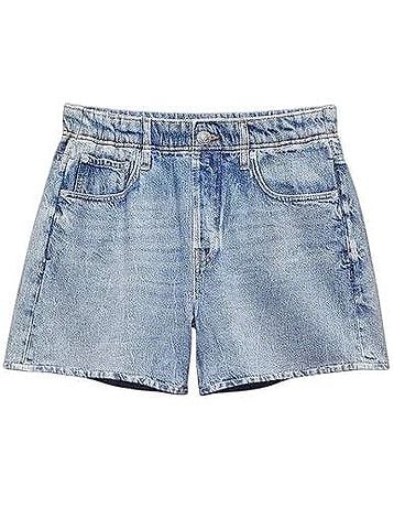 Rag & Bone Miramar Terry Denim Walking Shorts (view 1)