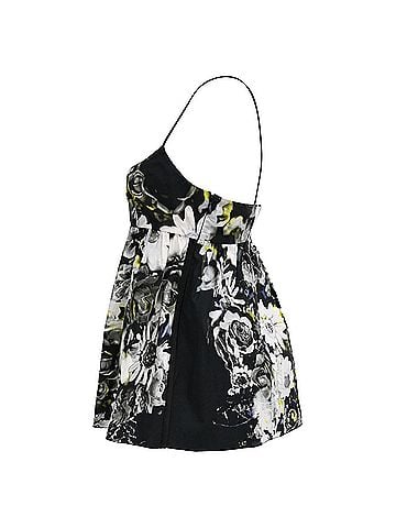 Prada Prada Floral-Print Camisole Top in Multicolor Cotton (view 2)