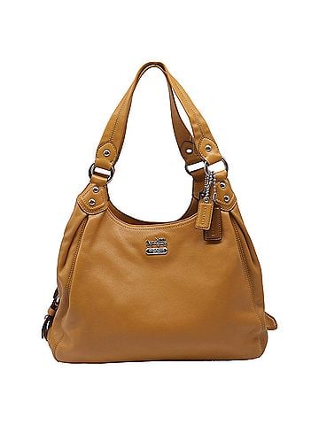 Coach Coach Madison Hobo Shoulder Bag in Camel Brown Leather (view 1)