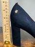 Tommy Hilfiger Blue Tan Heels Size 8 - photo 11