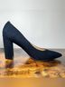 Tommy Hilfiger Blue Tan Heels Size 8 - photo 7