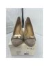 Coach Gray Gold Heels Size 8 1/2 - photo 4