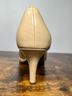 Etienne Aigner 100% Patent Leather Tan Heels Size 7 1/2 - photo 6
