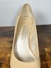Etienne Aigner 100% Patent Leather Tan Heels Size 7 1/2 - photo 8