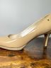 Etienne Aigner 100% Patent Leather Tan Heels Size 7 1/2 - photo 10