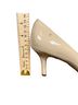 Etienne Aigner 100% Patent Leather Tan Heels Size 7 1/2 - photo 2