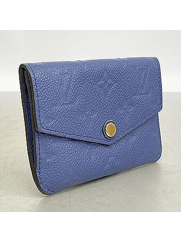 Louis Vuitton Louis Vuitton Monogram Empreinte Pochette Clé M41965 Denim Ankle Wallet/Coin Case for Women (view 2)