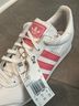 Adidas White Pink Sneakers Size 6 1/2 - photo 3
