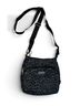 Baggallini 100% Nylon Leopard Print Gray Black Crossbody Bag One size - photo 3