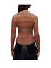 RE/DONE 100% Wool Stripes Brown Green Wool Pullover Sweater Size M - photo 2