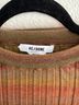 RE/DONE 100% Wool Stripes Brown Green Wool Pullover Sweater Size M - photo 3