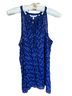 Zoa 100% Silk Blue Sleeveless Blouse Size S - photo 1