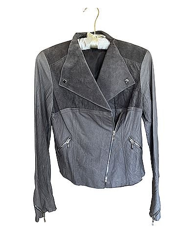 Green Los Angeles Leather Jacket (view 1)