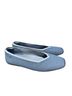Vivaia 100% Poly Mesh Solid Blue Flats Size EU 42 - photo 2