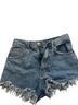 Pull&Bear Blue Denim Shorts Size 0 - photo 2