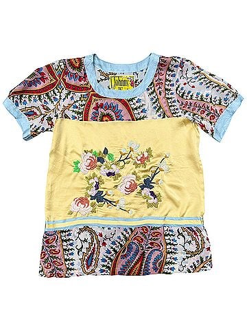 Johnny Was Short Sleeve Blouse (view 1)