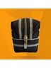 Tory Burch 100% Synthetic Stripes Blue White Makeup Bag One size - photo 5
