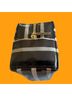 Tory Burch 100% Synthetic Stripes Blue White Makeup Bag One size - photo 7