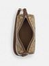 Coach 100% Coated Canvas 100% Leather Solid Brown Tan Leather Shoulder Bag One size - photo 4