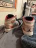 Jordan Black Pink Silver Sneakers Size 4 - photo 4
