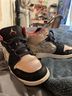 Jordan Black Pink Silver Sneakers Size 4 - photo 3