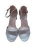 De Blossom Collection Silver Heels Size 8 - photo 1