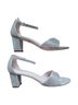 De Blossom Collection Silver Heels Size 8 - photo 5