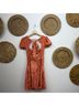 Kimchi Blue Orange Cocktail Dress Size XS - photo 4