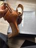 Enzo Angiolini Brown Black Heels Size 9 1/2 - photo 8
