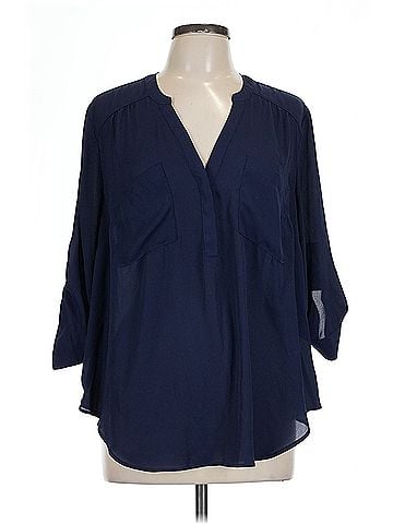 Torrid Torrid 3/4 Sleeve Blouse (view 1)
