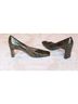 Bellini 100% Patent Leather Camo Green Black Heels Size 8 - photo 4