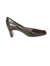 Bellini 100% Patent Leather Camo Green Black Heels Size 8 - photo 1