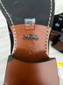 Coach 100% Leather Floral Black Ankle Boots Size 5 - photo 3