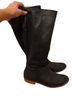 Macy's 100% Synthetic Black Boots Size 7 1/2 - photo 1