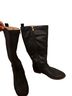 Macy's 100% Synthetic Black Boots Size 7 1/2 - photo 2