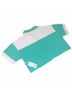 Forever 21 Teal White Short Sleeve Button-Down Shirt Size S - photo 6