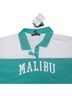 Forever 21 Teal White Short Sleeve Button-Down Shirt Size S - photo 2