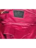 Coach 100% Leather Solid Black Pink Leather Shoulder Bag One size - photo 6
