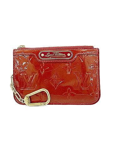 Louis Vuitton Louis Vuitton Vernis Pochette Clé NM Wallet/Coin Case M91737 Rouge Grenadine (Women's) (view 1)