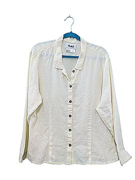 Flax Long Sleeve Button-Down Shirt (view 1)