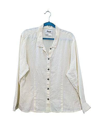 Flax Long Sleeve Button-Down Shirt (view 1)