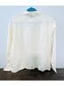 Flax 100% Linen Ivory Long Sleeve Button-Down Shirt Size L - photo 4