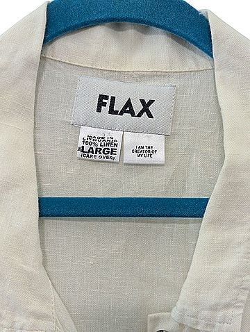 Flax Long Sleeve Button-Down Shirt (view 2)