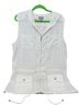 Kenar 100% Linen White Vest Size XL - photo 1