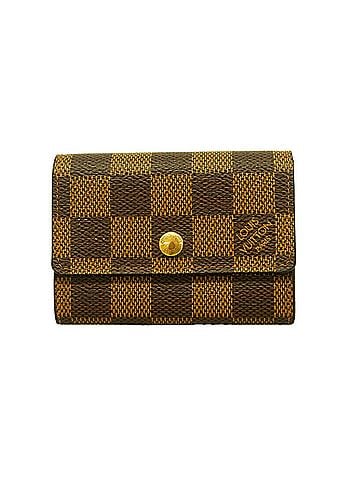 Louis Vuitton Louis Vuitton Damier Portemonnaie Platter Wallet/Coin Case N61930 Ebene Men's/Women's (view 1)