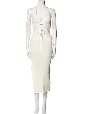 Bananhot Scoop Neck Midi Length Dress Casual Dress (view 1)