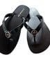 Coach Black Flip Flops Size 7 - photo 1